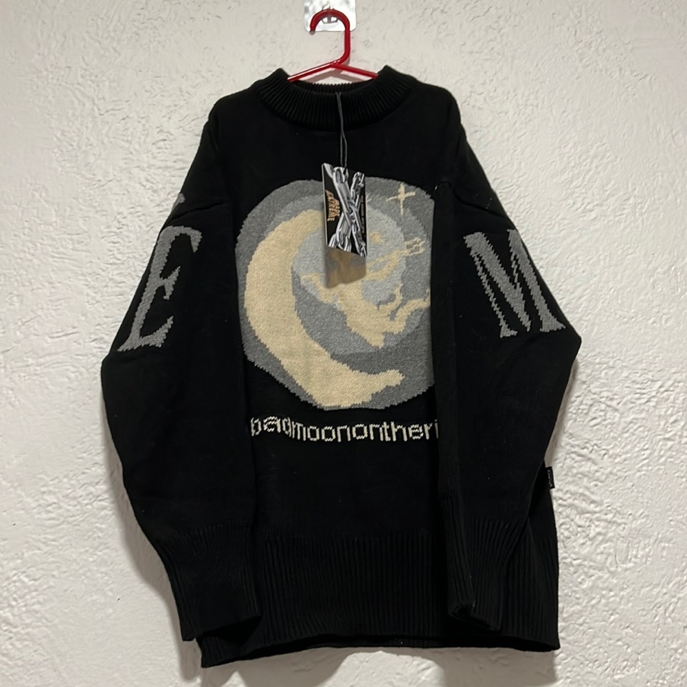 NWT black sweater